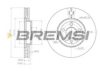 BREMSI DBB165V Brake Disc